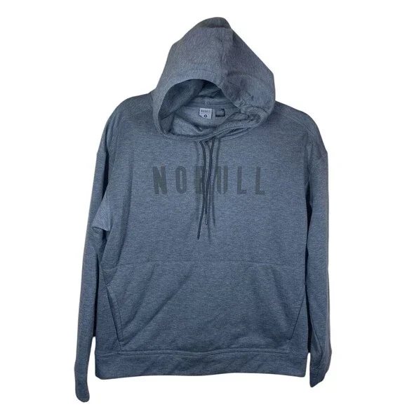 NOBULL / Women / Training hoodie / Heather gray / Size Small Scuba Hood - Picture 1 of 14
